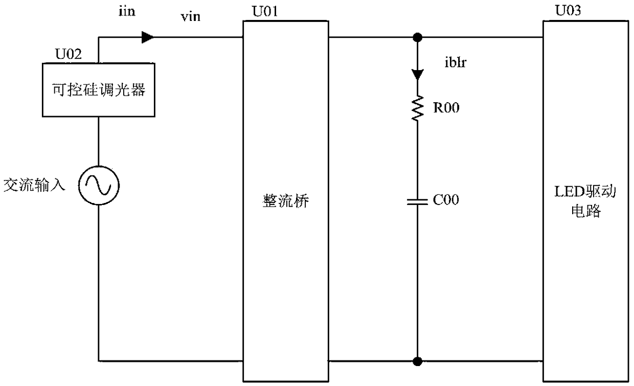 Discharge circuit, discharge current control method and led control circuit