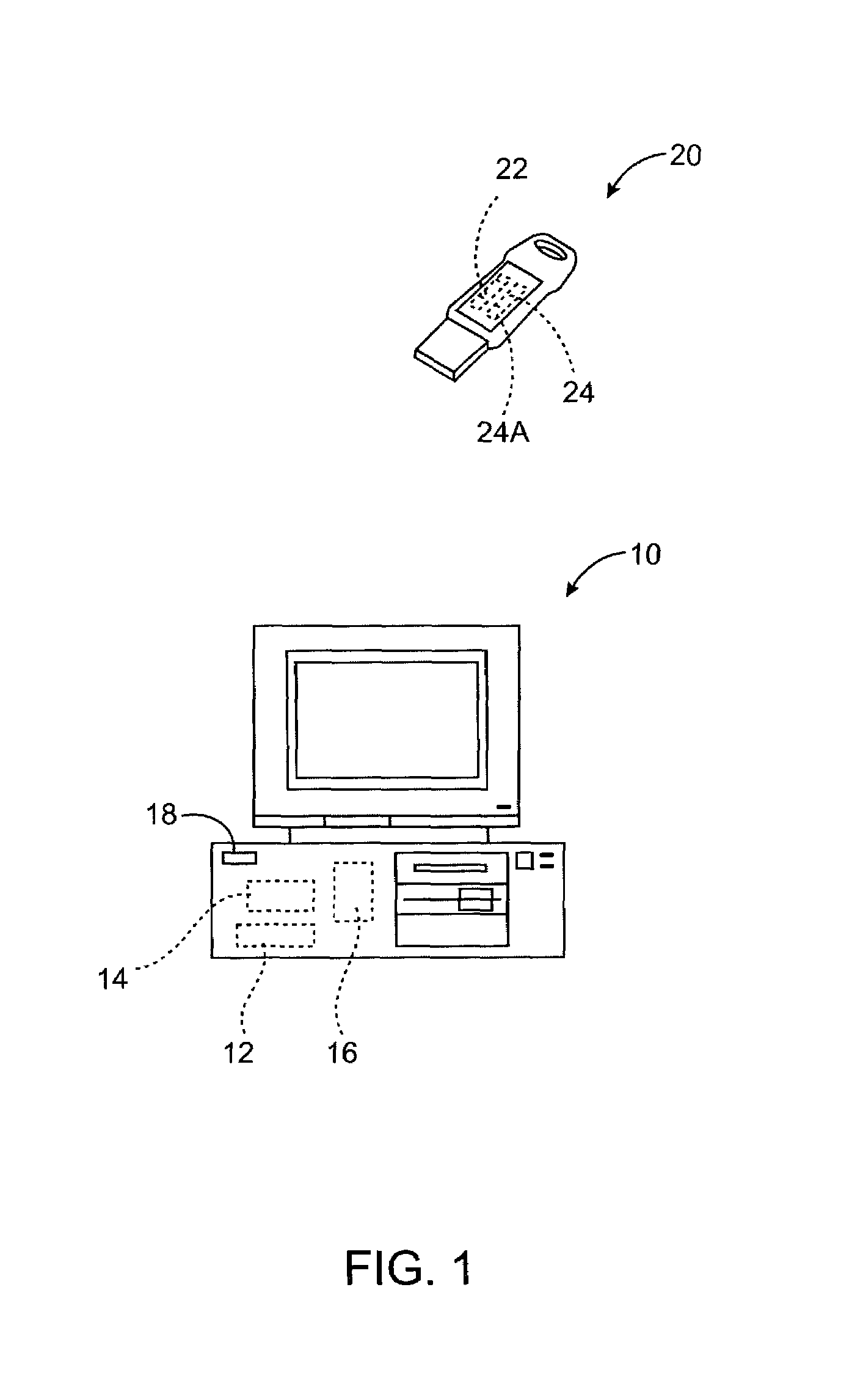 Method and system for controlling access to data stored on a data storage device