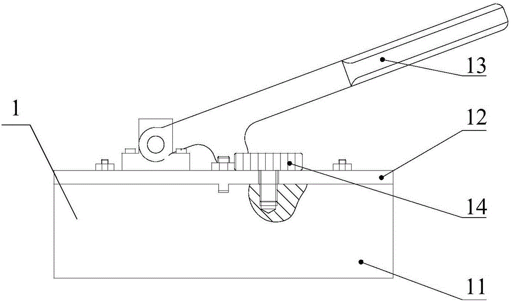 Forming device for pins of voltage regulator