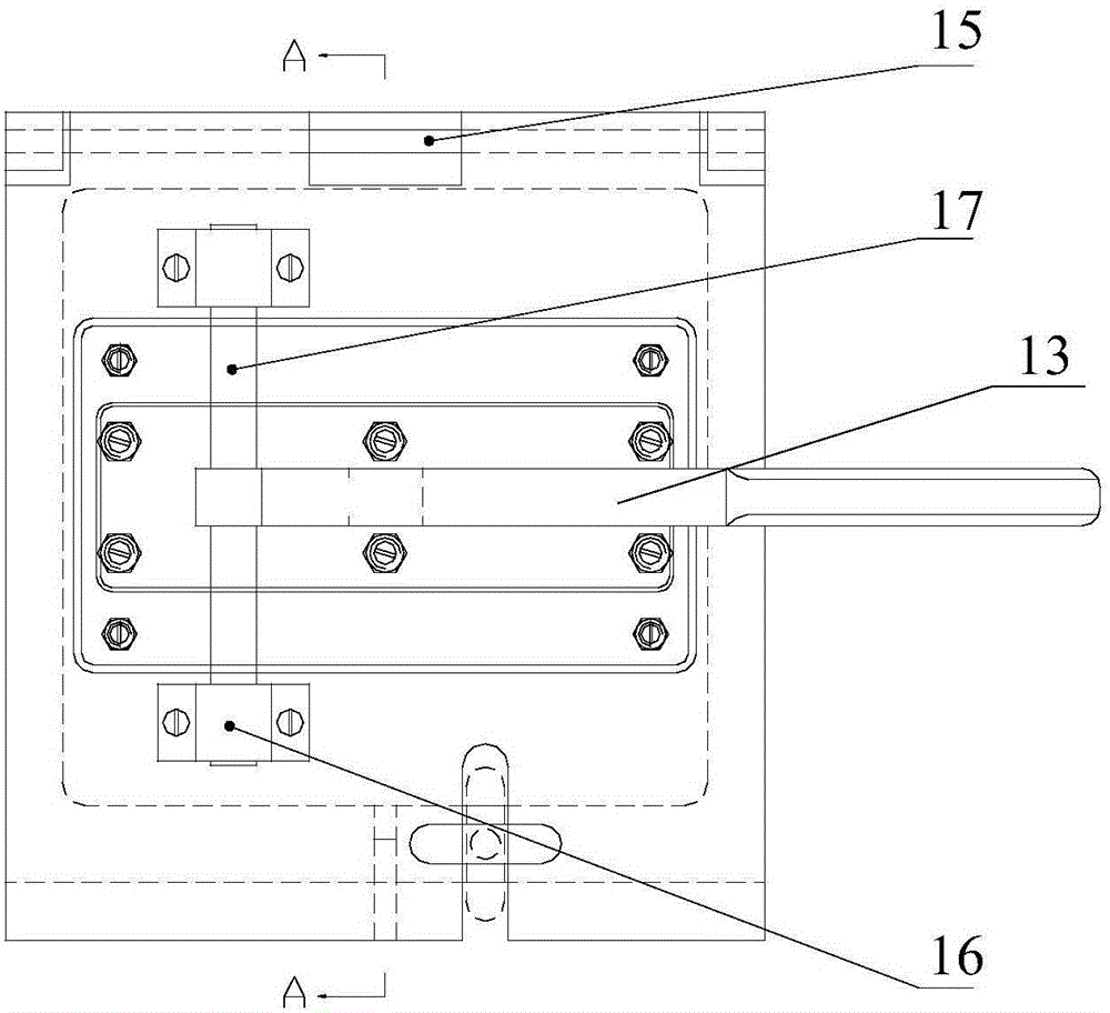 Forming device for pins of voltage regulator