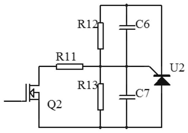 Intelligent LED lamp strip lighting circuit without stroboscopic dimming