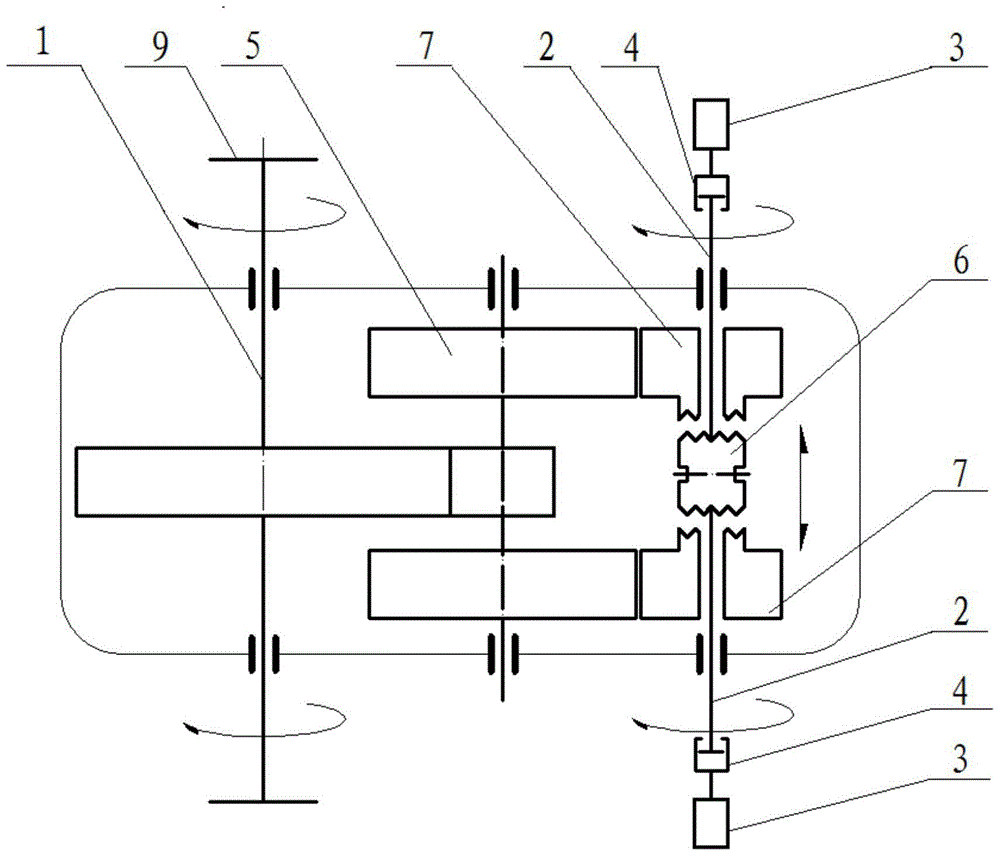 A kind of power tricycle and power system