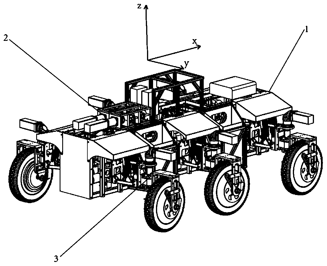 Wheel-leg hybrid hexapod robot