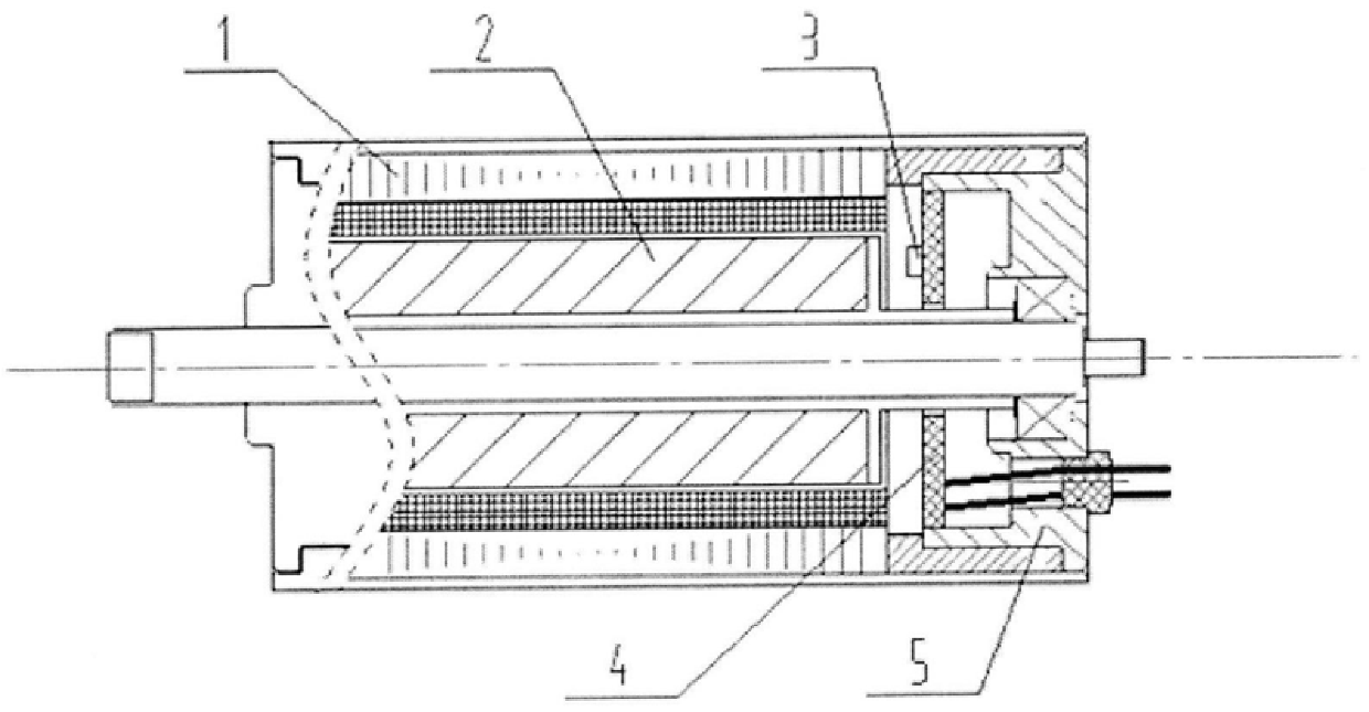 Brushless DC motor sinusoidal drive