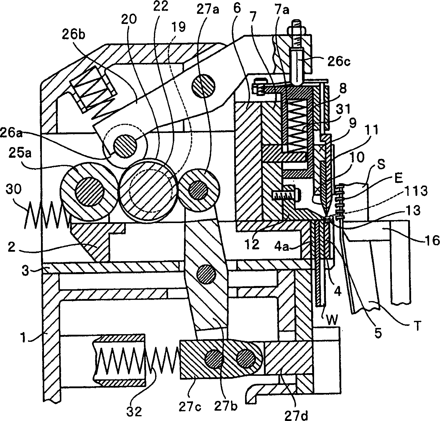 Method and apparatus for continuously manufacturing fastener stringer