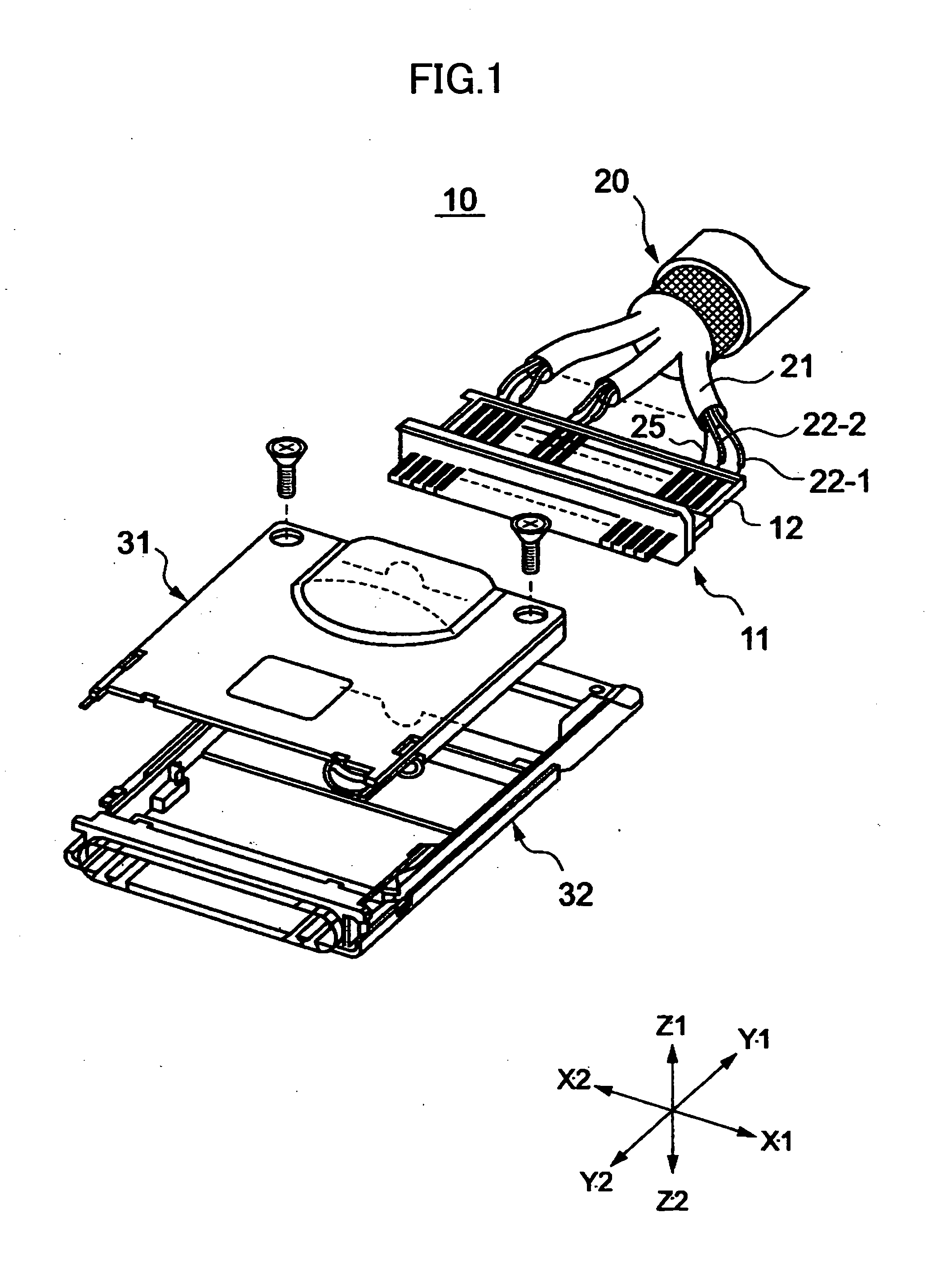 Cable connector for balanced transmission