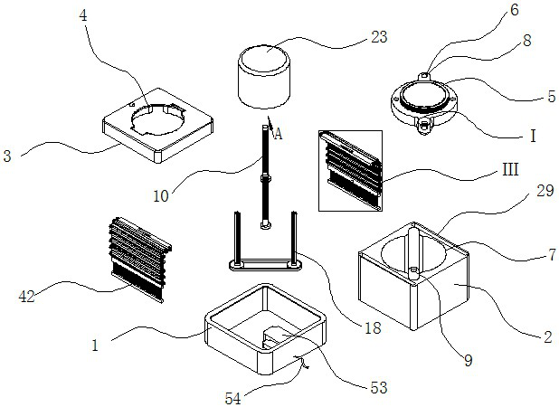 Advertising product display device based on Internet of Things