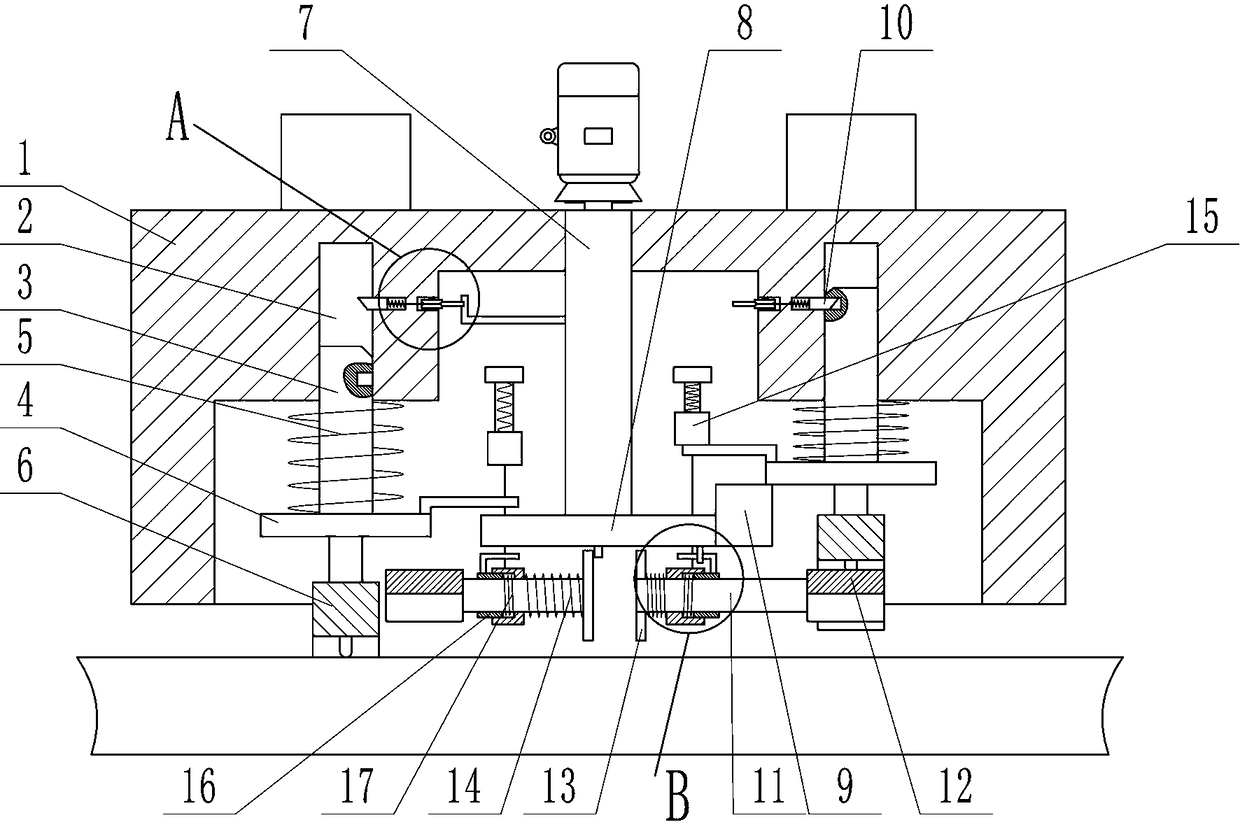 Wall thickness detection device of water-cooled wall