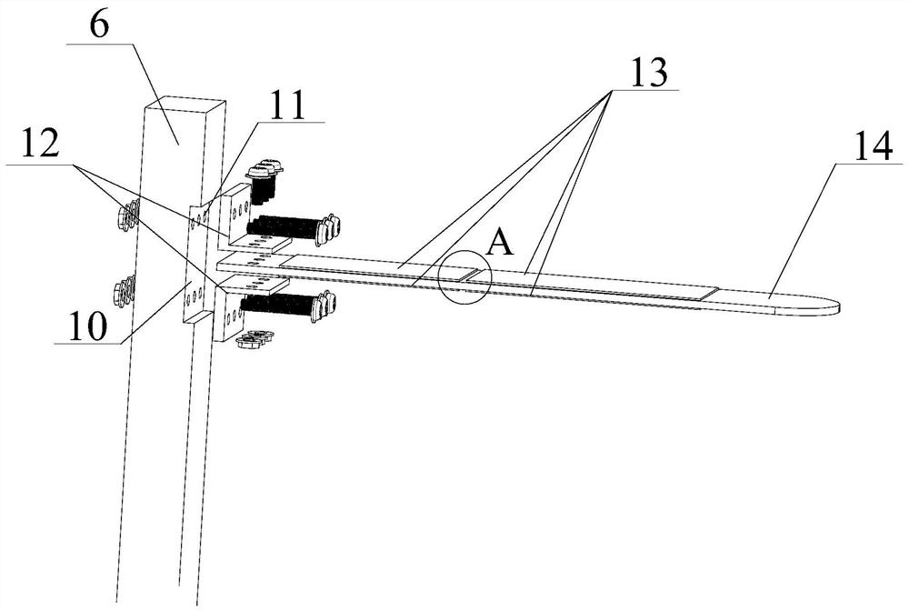 Sectional type bicrystal piezoelectric-electromagnetic composite energy harvester