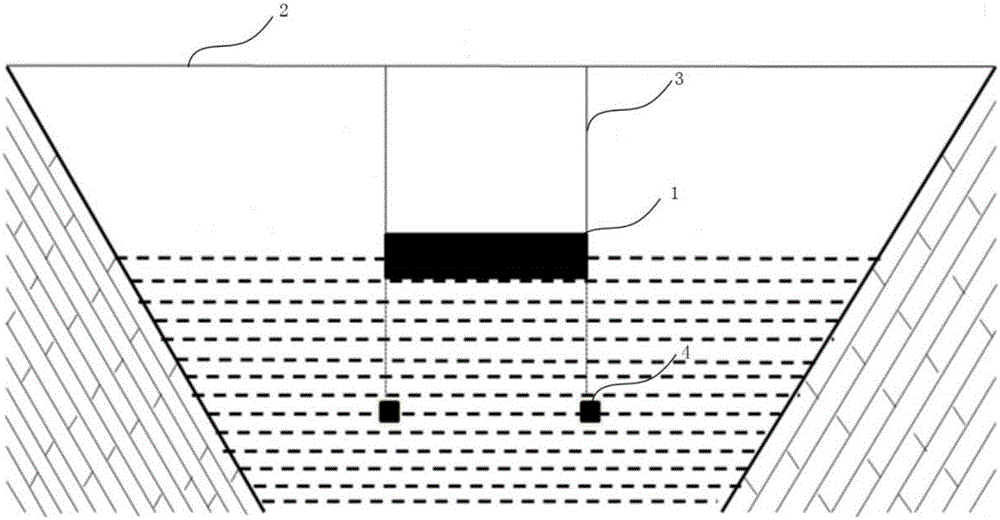 Air gun active seismic source floating platform drifting steel wire suspension control structure