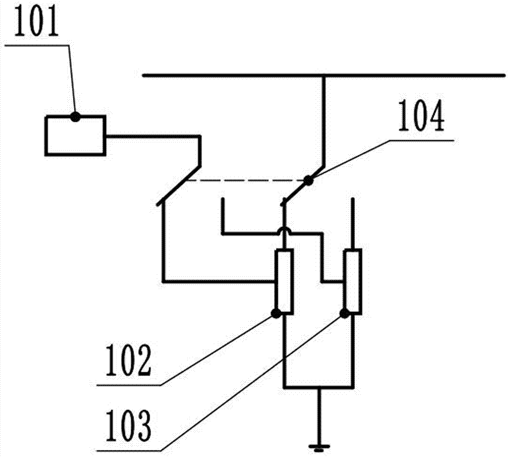 Hybrid energy power supply energy storage system and energy storage method