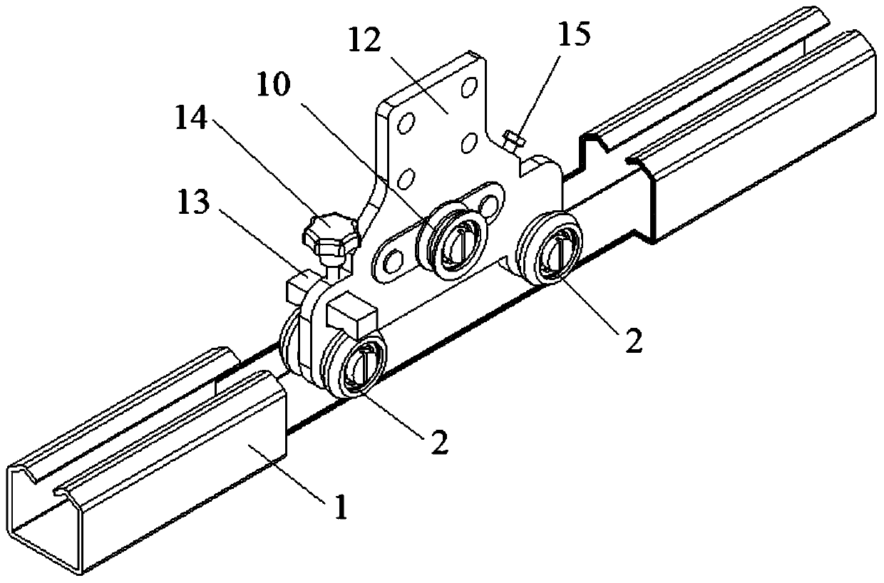 A rolling guide mechanism