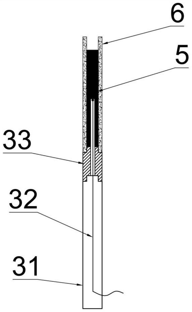 A kind of bar material gradient heat treatment device and heat treatment method