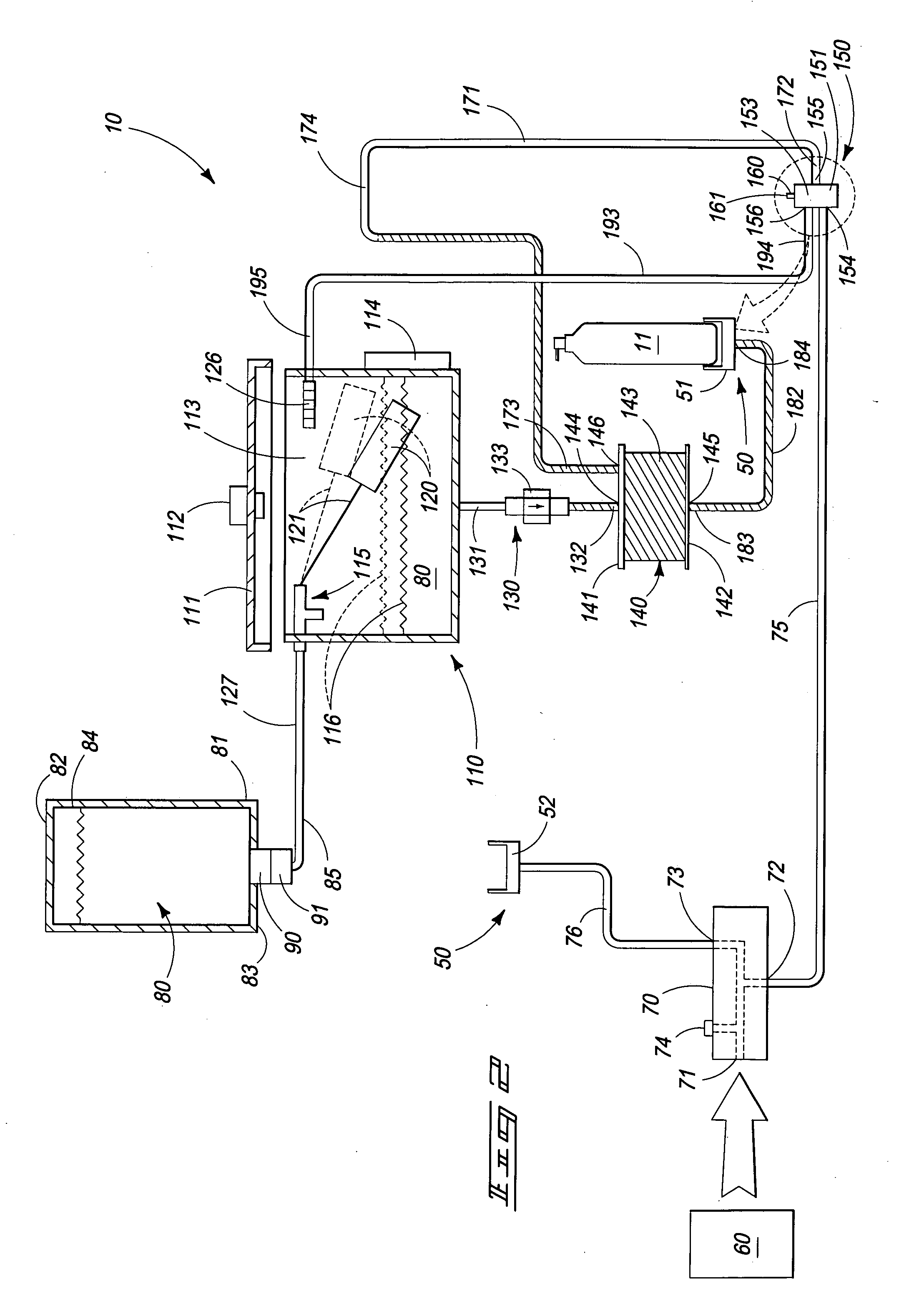 Apparatus and method for refilling a refillable container