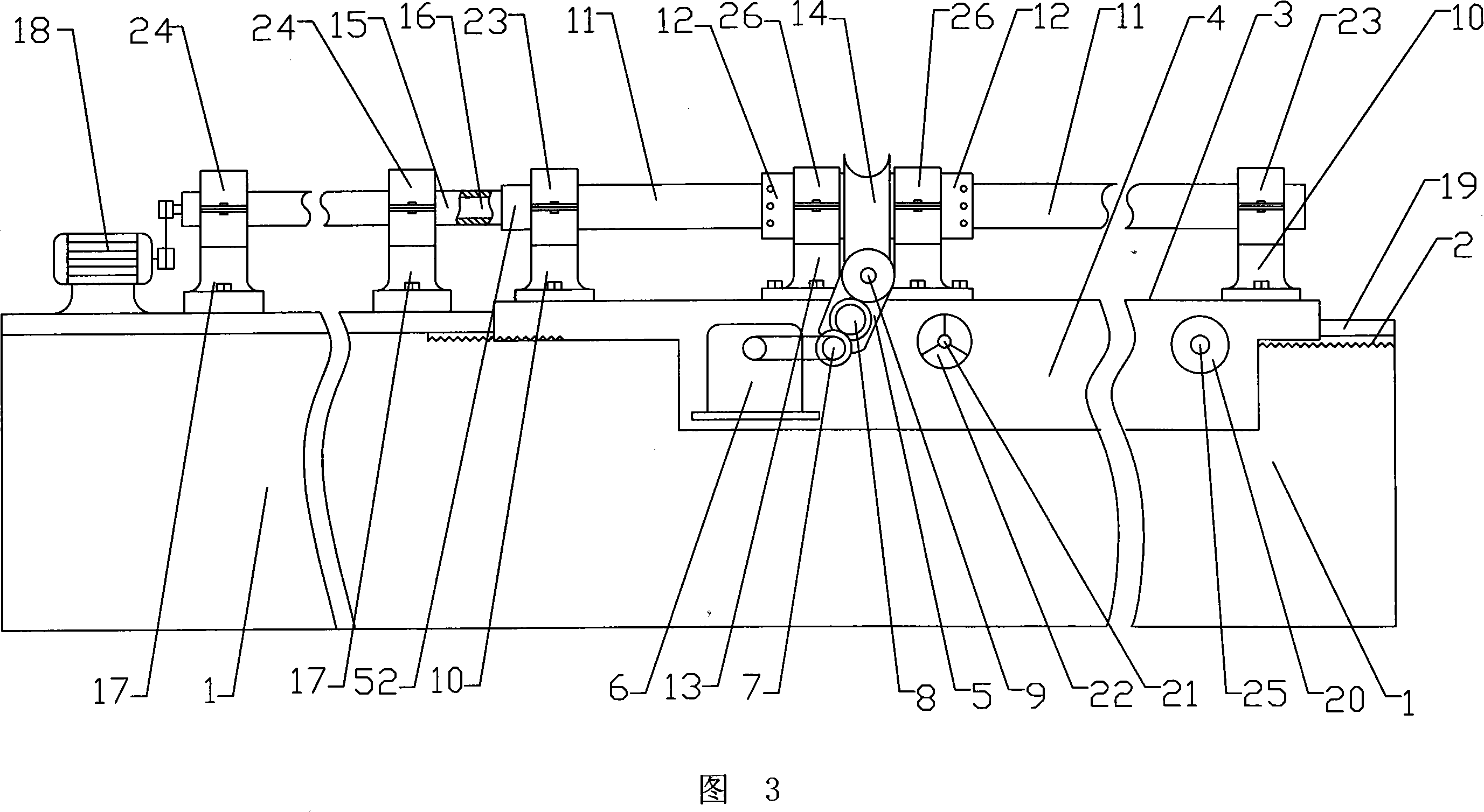 Internal spiral face processing equipment and its processing technology