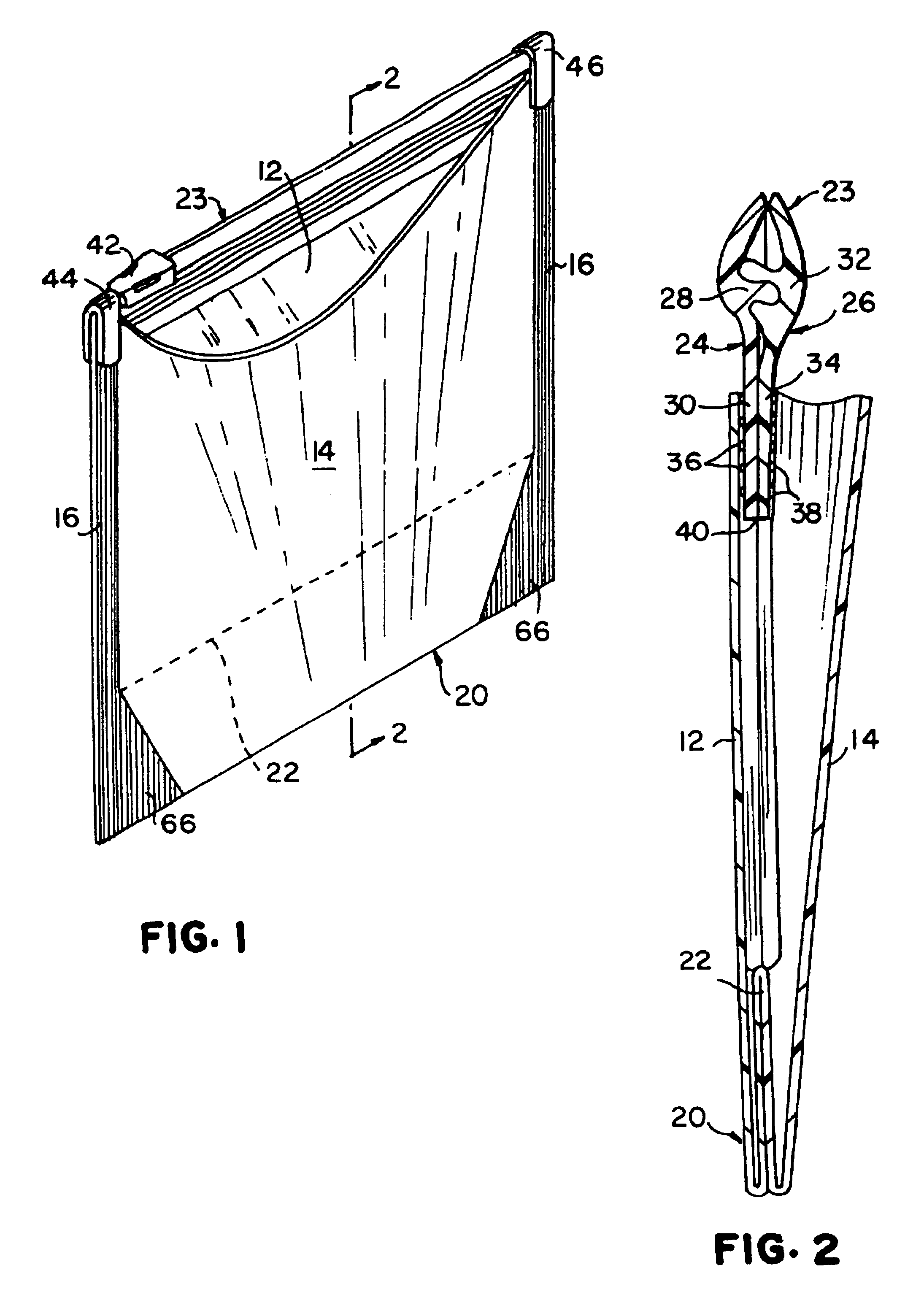 Methods of making and filling a fill-through-the-top package