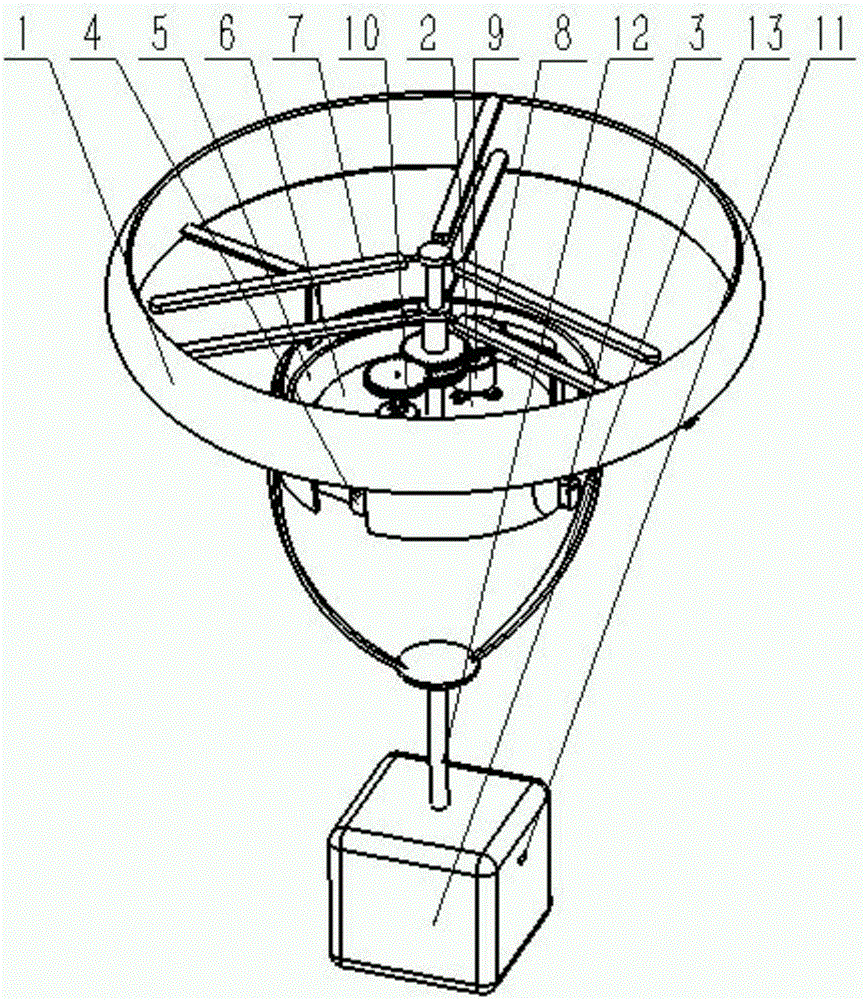 Small-size aircraft system based on cradle head