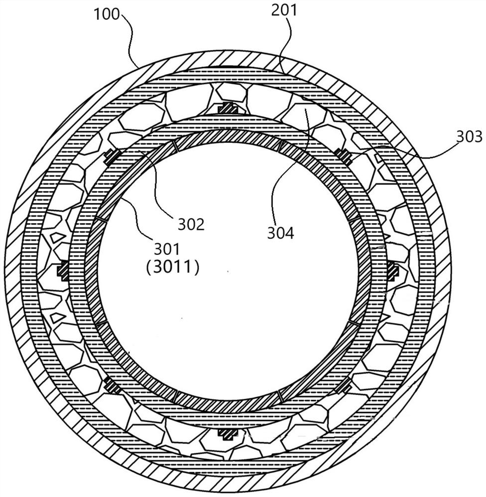 Electrical capacitance tomography sensor and system for high temperature fluidized bed measurement