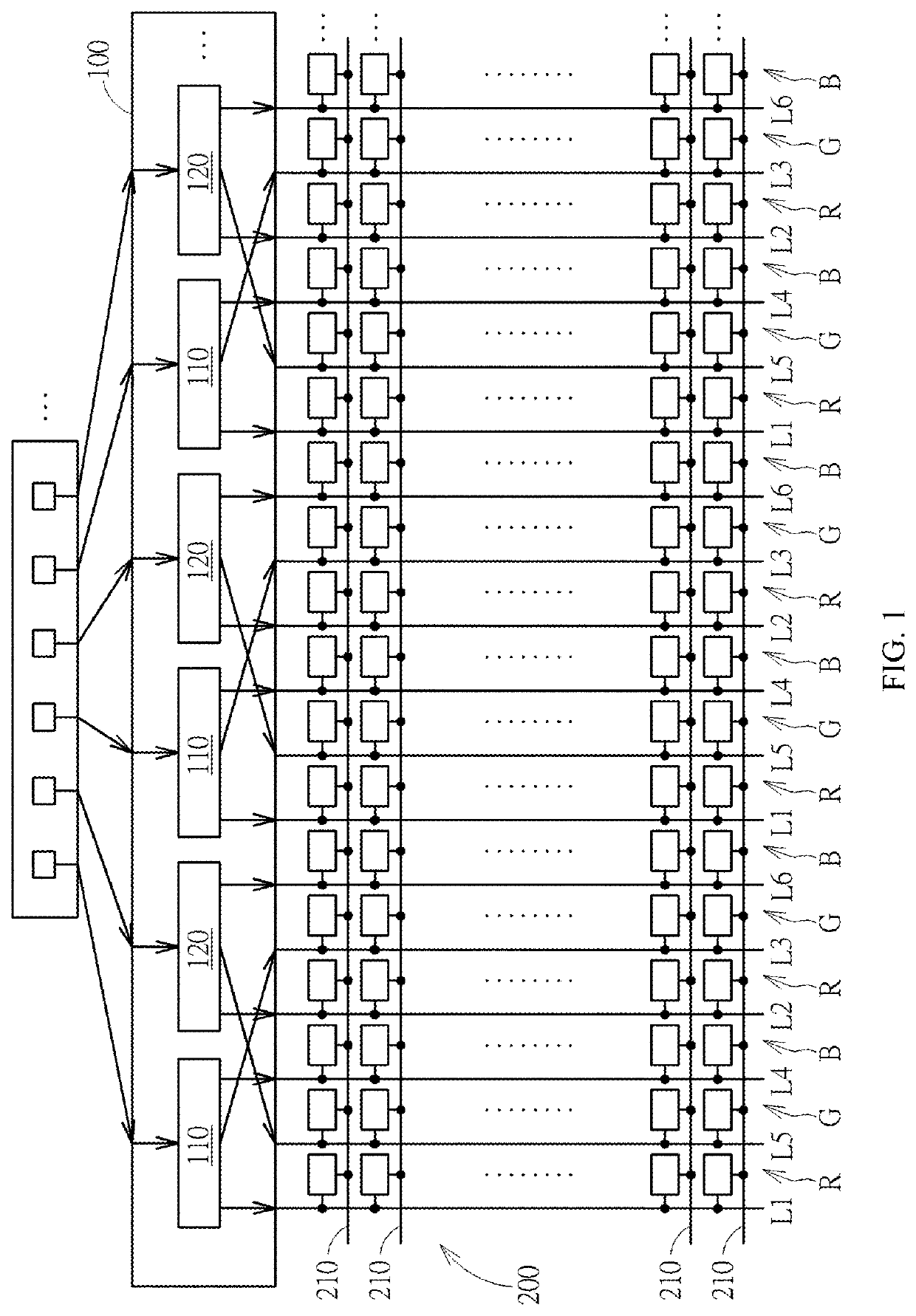 Multiplexer and method for driving the same