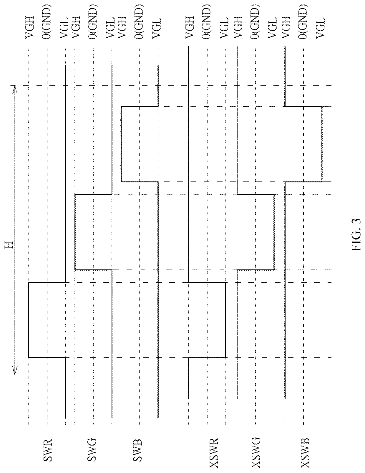 Multiplexer and method for driving the same