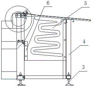 Part discharging device