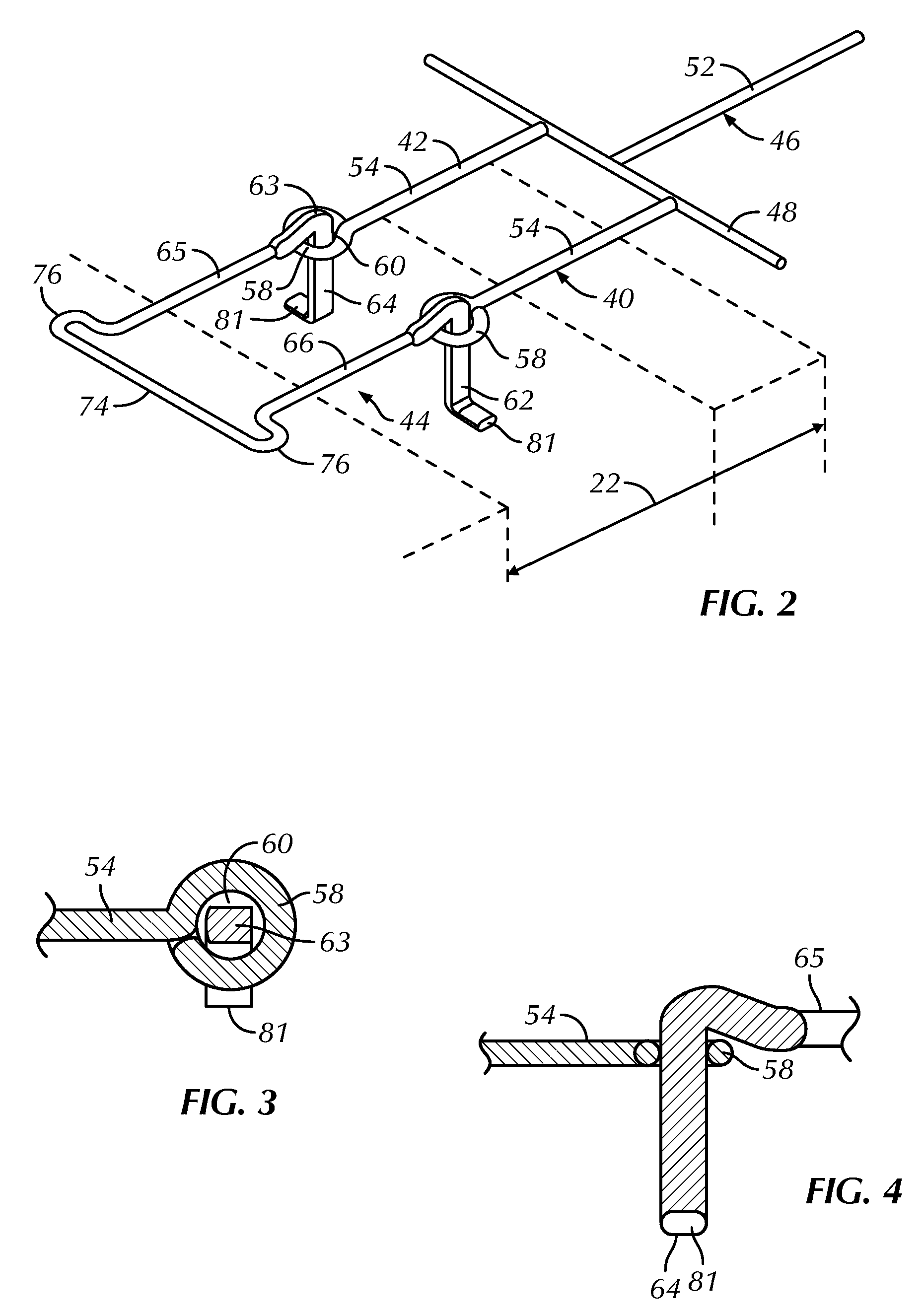 Pullout resistant pintle and anchoring system utilizing the same
