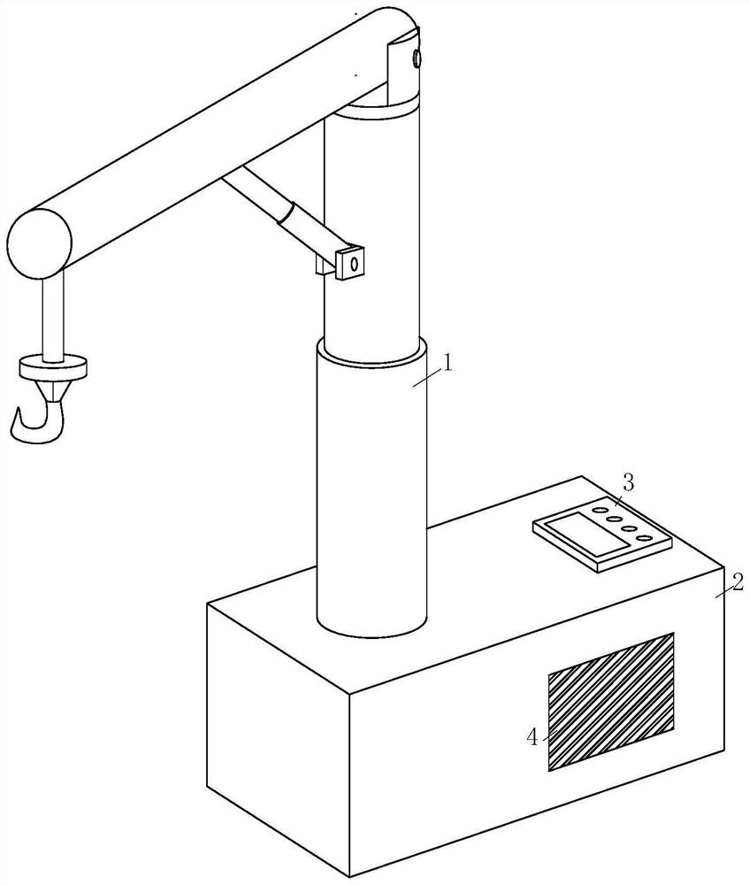 Hydraulic crane