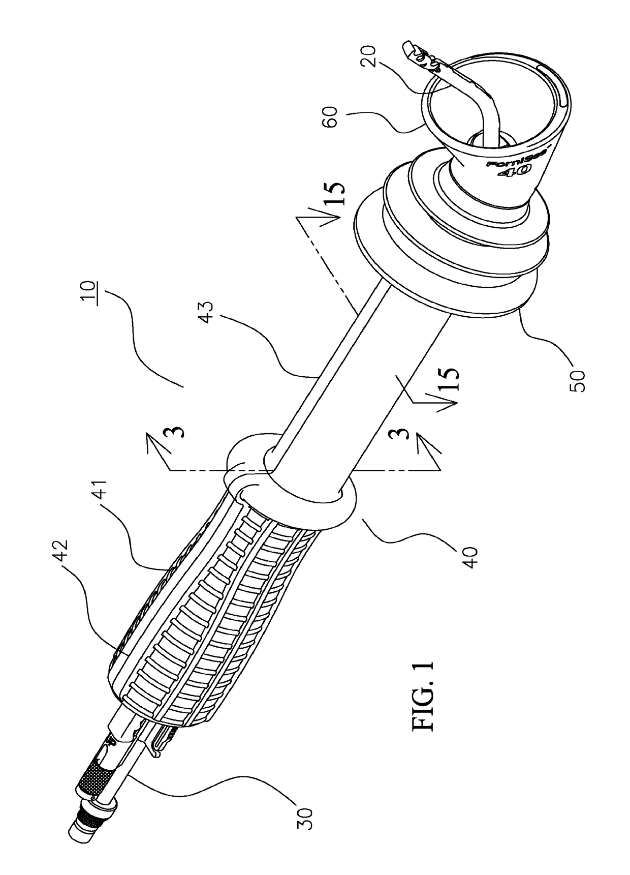 Ergonomic, lighted uterine manipulator with cautery