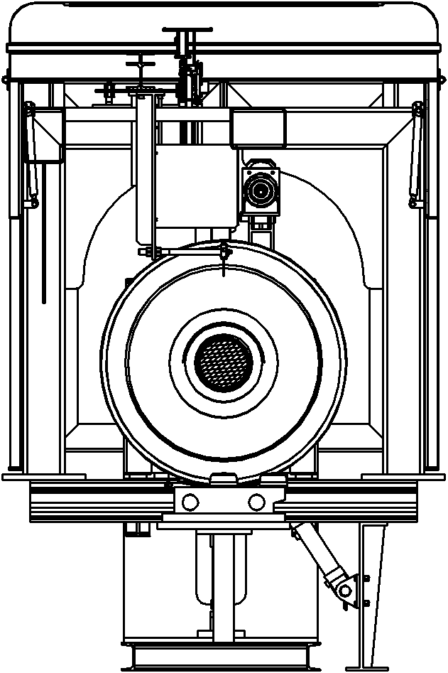 Automatic laser detector for wheel sets and method for automatically detecting wheel sets