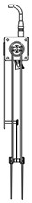 Vision-based double-cylinder driving type pot seedling transplanting and clamping device