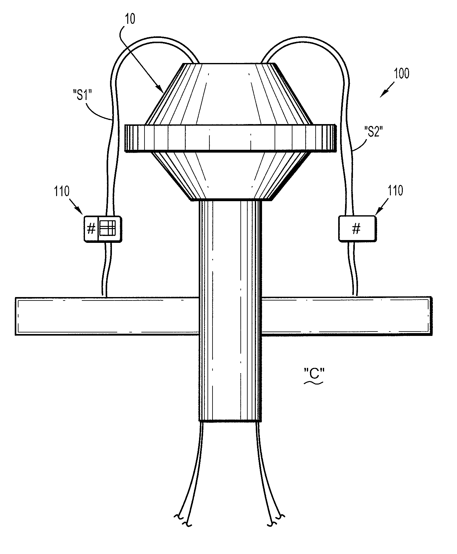 Suture management system for surgical portal apparatus including numbered clips