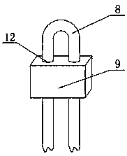 Metal polishing device used for construction machining