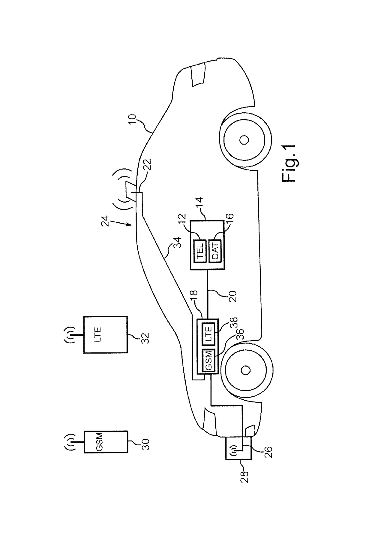 Mobile wireless device for a motor vehicle, and method for operating the mobile wireless device