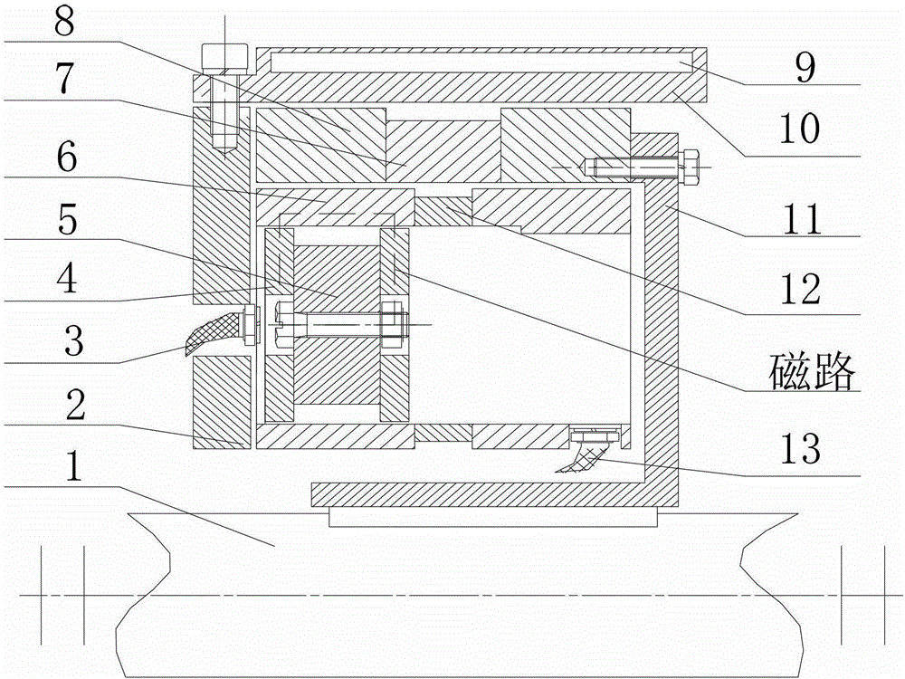 A permanent magnet liquid-cooled retarder with multi-head structure