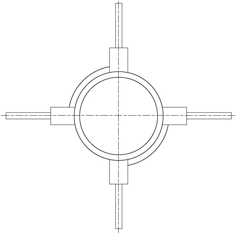 Missile rudder surface control mechanism