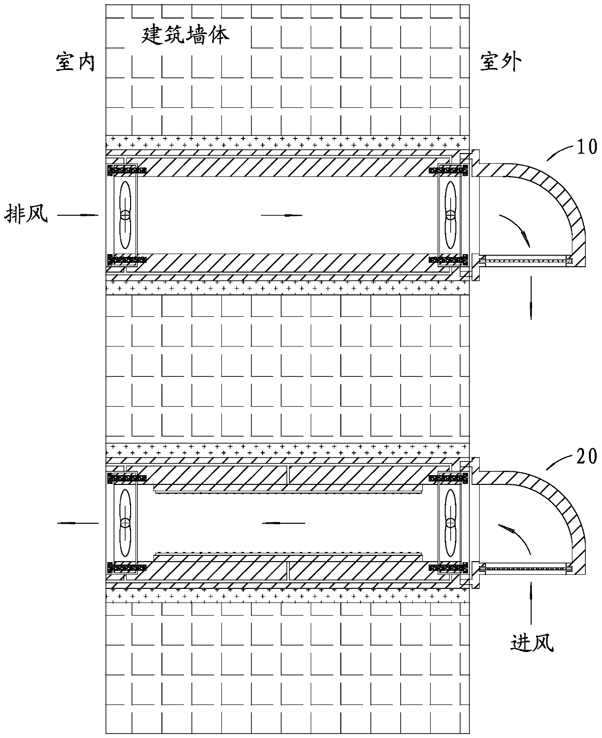 Primary air system pipeline device convenient to mount