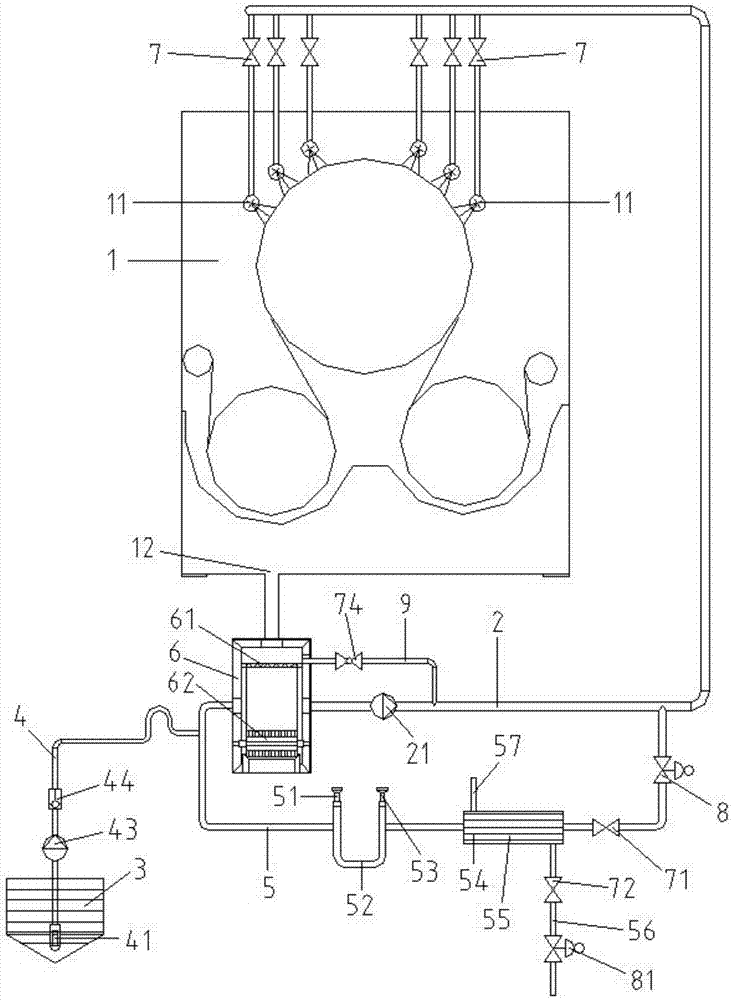 Automatic PH detection and neutralizing apparatus of washing machine