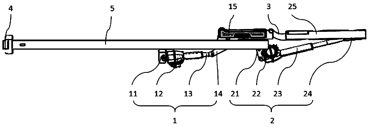 Bed plate leg linkage adjustment structure and bed including same