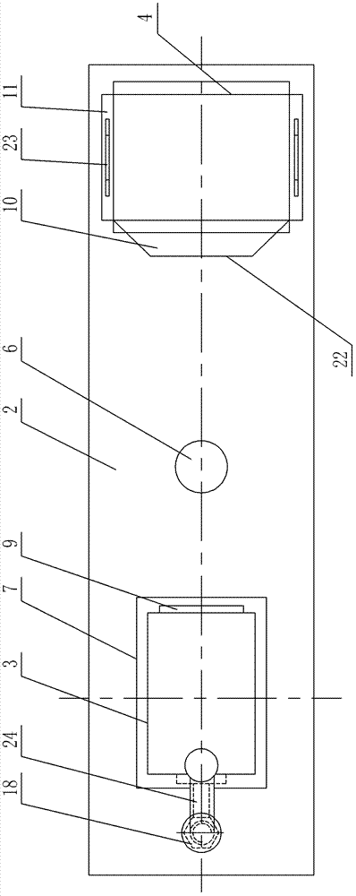 Simulation experiment device for detecting live fishes by using fish detector