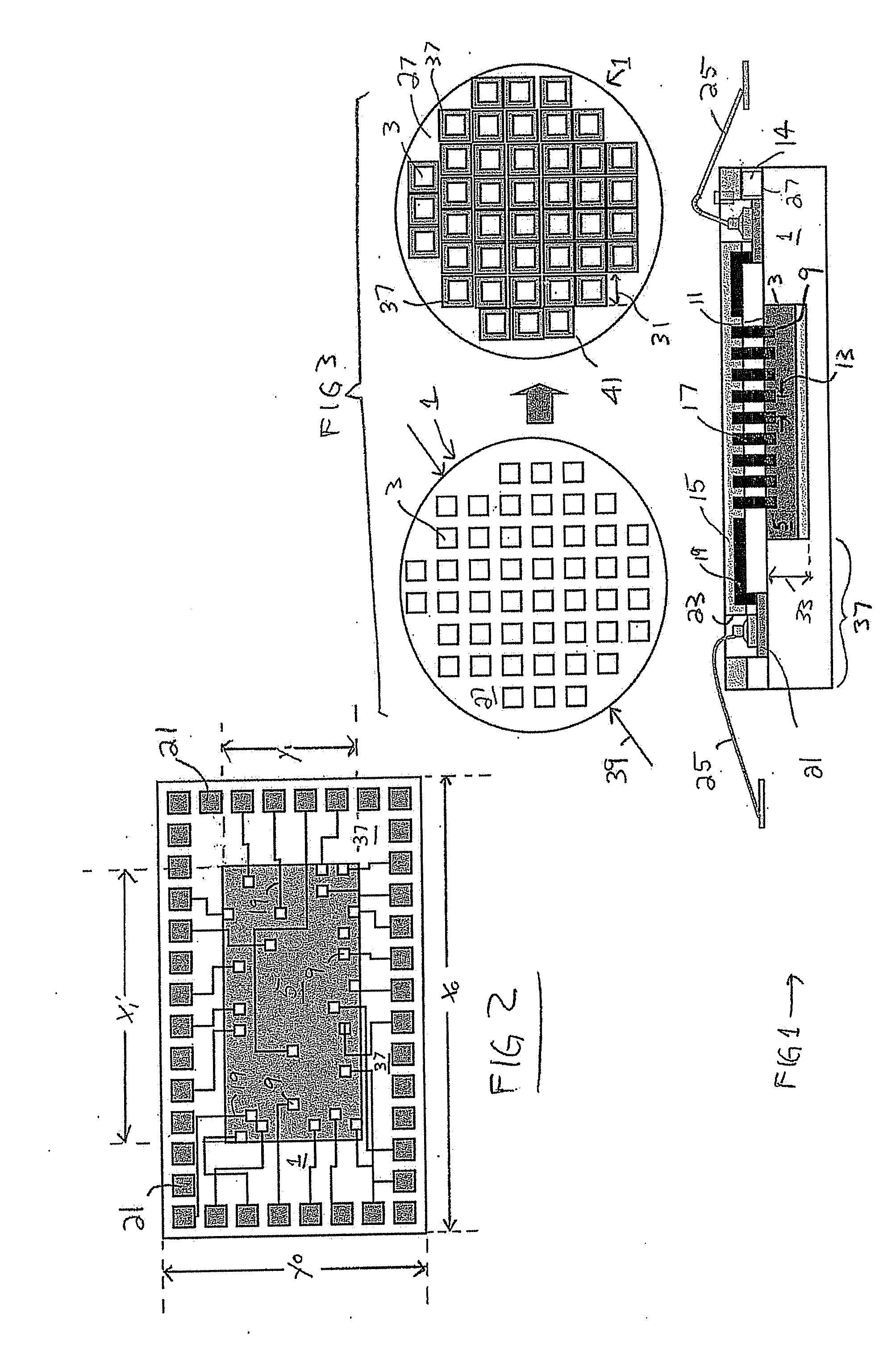 Chip holder with wafer level redistribution layer
