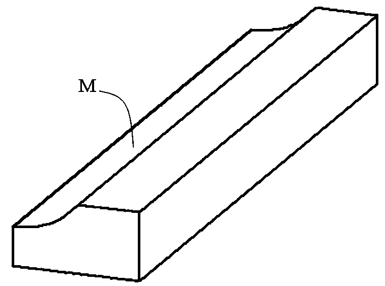 Method for manufacturing high-hardness and high-abrasion-resistant pre-bending machine lower die