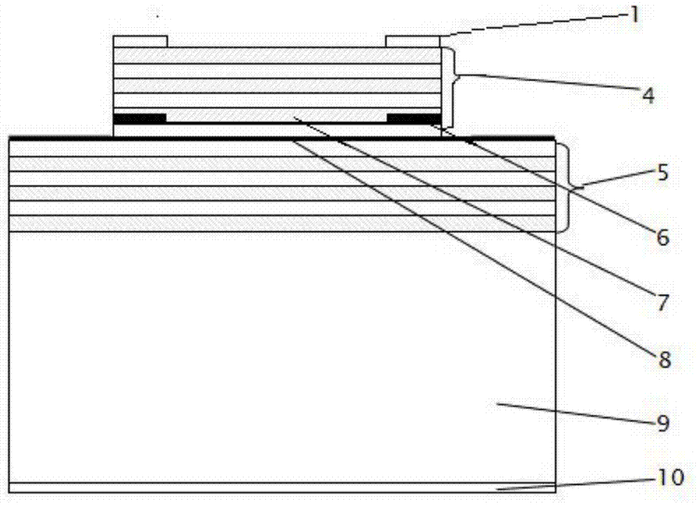 Vertical cavity surface emitting semiconductor laser