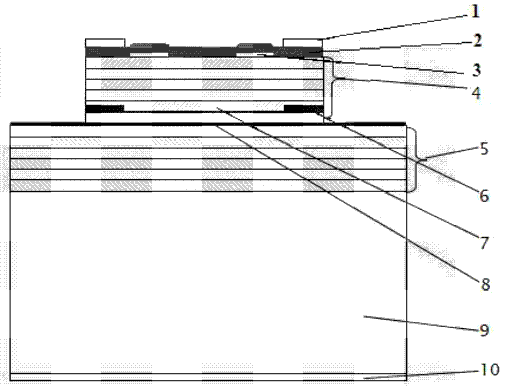 Vertical cavity surface emitting semiconductor laser