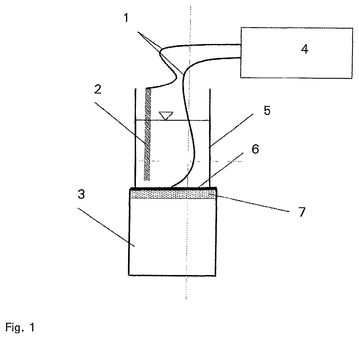 Method for separating charged biologically active substances from liquids and the recovery thereof