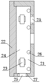 Filamentary 3D printing raw material bearing wheel