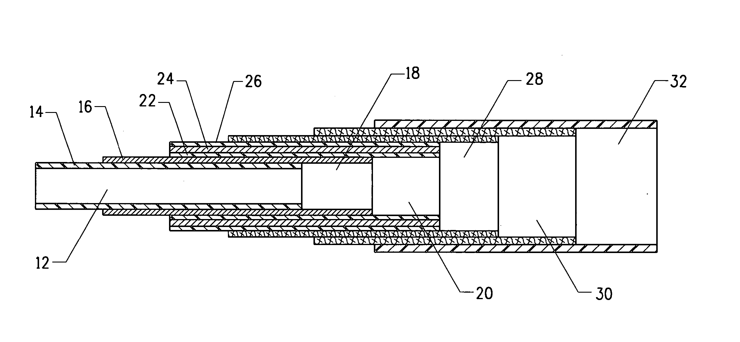 Method for circulating select heat transfer fluids through closed loop cycles, incorporating high pressure barrier hoses