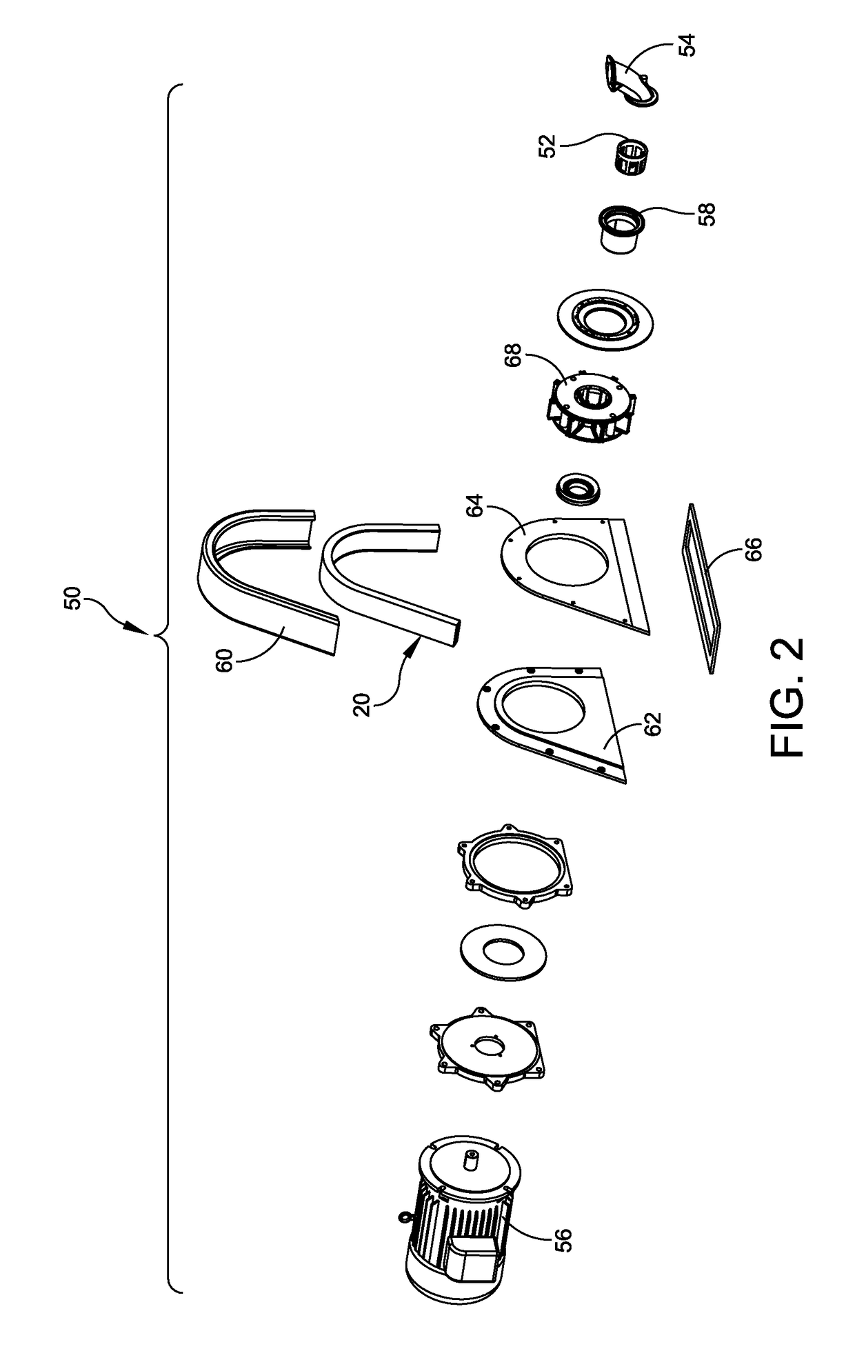 Blade for centrifugal blast wheel machine and method of maintaining a centrifugal blast wheel machine