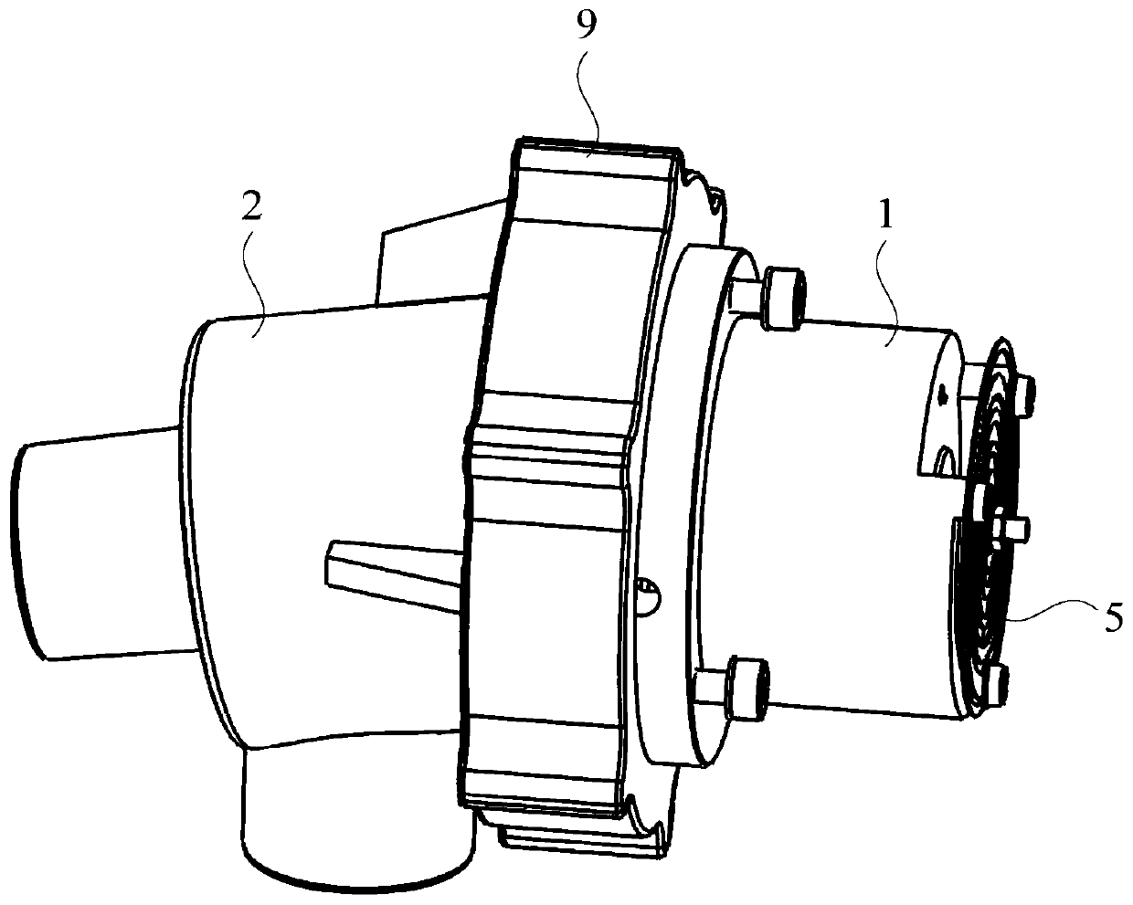 Exhalation valve and breathing machine with exhalation valve