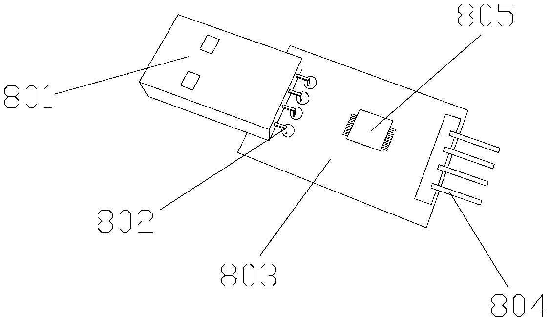 High-precision building mounting horizontal goniometer