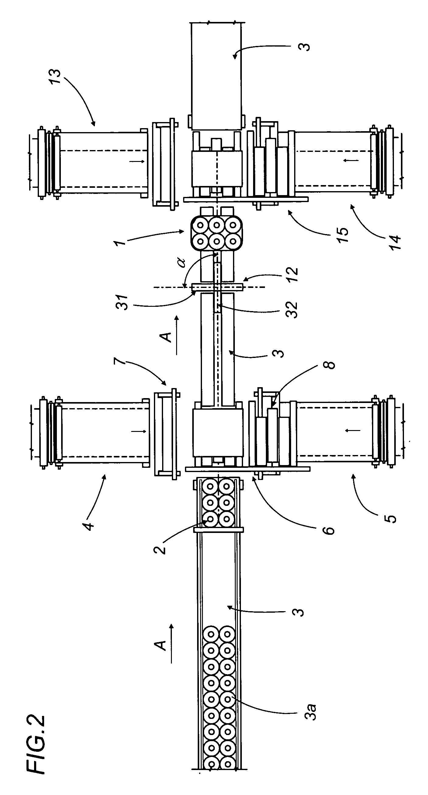 Apparatus for making packages of products wrapped with stretch plastic film